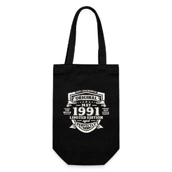 Légendes Mai 1991 Millésime 1991 Anniversaire 1991 - Sac à bouteille - noir - Devant