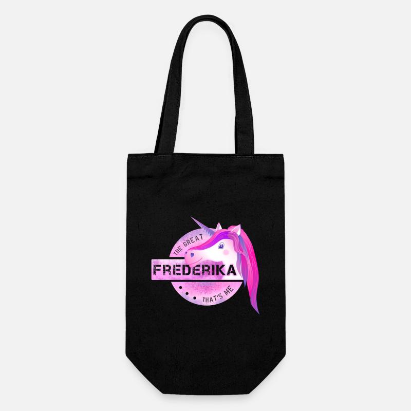 Frederika - Geschenkbeutel für Flaschen - Schwarz