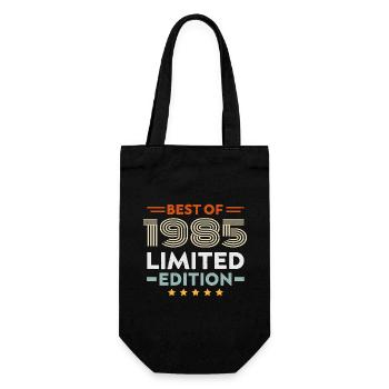 Retro 1985 Vintage Cadeau 39e Anniversaire 39 Ans - Sac à bouteille - noir - Devant