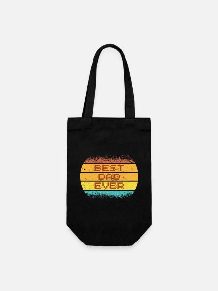 LE MEILLEUR PAPA DE TOUS LES TEMPS - Sac à bouteille - noir
