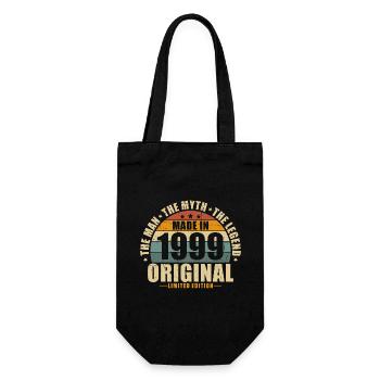 1999 Vintage né homme mythe, légende - Sac à bouteille - noir - Devant