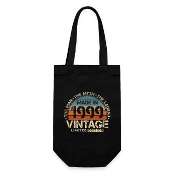 1999 Vintage né homme mythe, légende - Sac à bouteille - noir - Devant