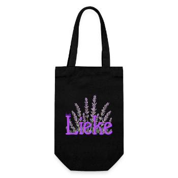 Lieke - Gift Bag for Bottles - black - Front