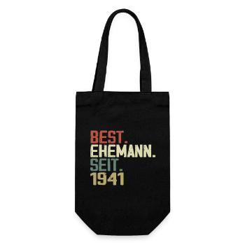 Meilleur mari depuis 1941 Cadeau d’anniversaire 1941 - Sac à bouteille - noir - Devant