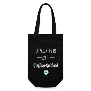 les verts Jpeux pas jai Geoffroy Guichard football - Sac à bouteille - noir - Devant