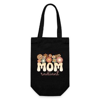 Retro Boho 1970 Maman Formidable Maman Radieuse - Sac à bouteille - noir - Devant
