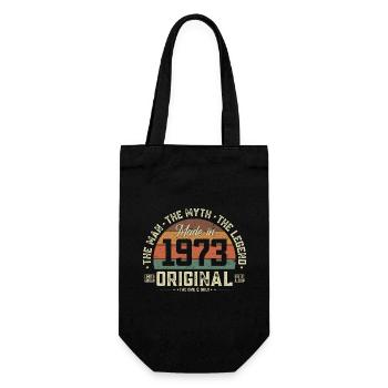 1973 Vintage Born Man Myth Legend - Sac à bouteille - noir - Devant