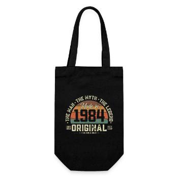 1984 Vintage Born Man Myth Legend - Sac à bouteille - noir - Devant