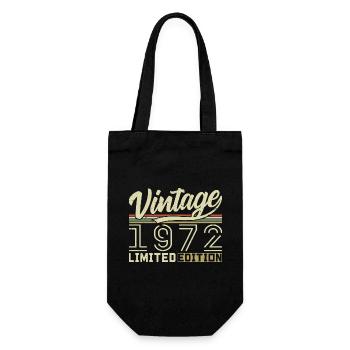 Légende depuis 1972 Né en 1972 Anniversaire 52 ans - Sac à bouteille - noir - Devant