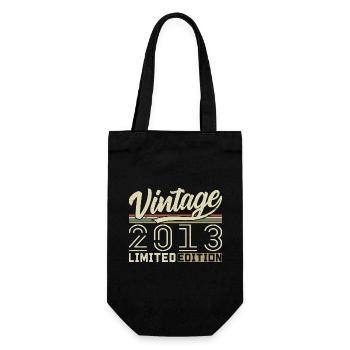 Légende depuis 2013 Né en 2013 Anniversaire 11 ans - Sac à bouteille - noir - Devant