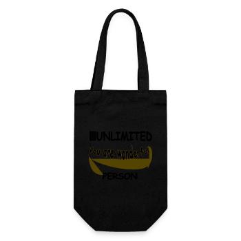 Vous êtes merveilleux - Sac à bouteille - noir - Devant