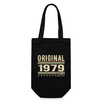 Original 1979 - Cadeau D’anniversaire Rétro 1979 - Sac à bouteille - noir - Devant