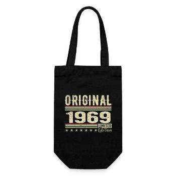 Original 1969 - Cadeau D’anniversaire Rétro 1969 - Sac à bouteille - noir - Devant