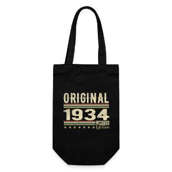 Original 1934 - Cadeau D’anniversaire Rétro 1934 - Sac à bouteille - noir - Devant