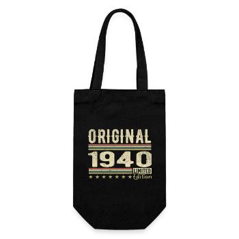 Original 1940 - Cadeau D’anniversaire Rétro 1940 - Sac à bouteille - noir - Devant