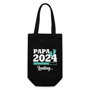 Papa 2024 loading - Sac à bouteille - noir - Devant