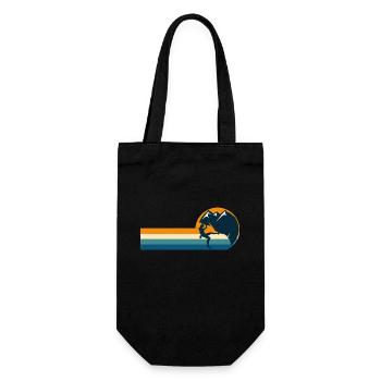 Climbing Wall Climbing Sport Climbing - Gift Bag for Bottles - black - Front