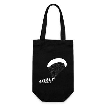 Evolution Paragliding Flying - Gift Bag for Bottles - black - Front