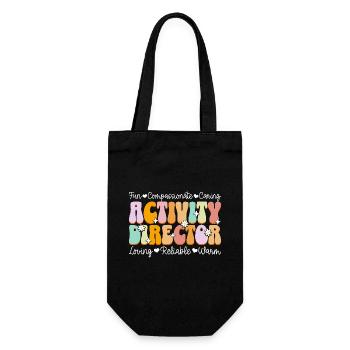 Assistant Business Director Team - Gift Bag for Bottles - black - Front