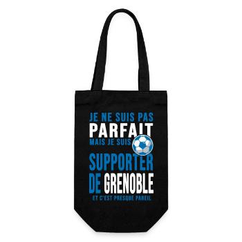 supporter football Grenoble humour foot grenoblois - Sac à bouteille - noir - Devant