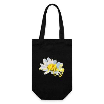 Molly - Gift Bag for Bottles - black - Front