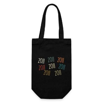 Année de naissance 2011 - légendaire depuis 2011 - Sac à bouteille - noir - Devant
