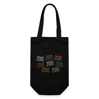 Année de naissance 2010 - légendaire depuis 2010 - Sac à bouteille - noir - Devant