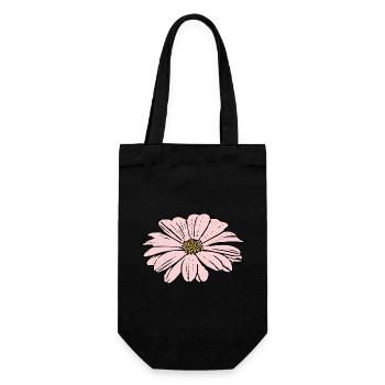 Fleur Rose Fleur Rose Fleurs Rose Fleurs Rose - Sac à bouteille - noir - Devant