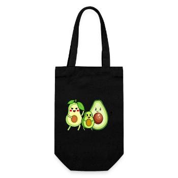 Famille d’avocats en vacances - Sac à bouteille - noir - Devant