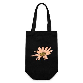 Muttertags Geschenk Mutter Muttertag Geschenkidee  - Geschenkbeutel für Flaschen - Schwarz - Vorne