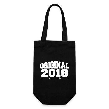 Originale 2018 | Cadeau d’anniversaire 2018 - Sac à bouteille - noir - Devant