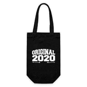 Original 2020 | Geburtstagsgeschenk 2020 - Geschenkbeutel für Flaschen - Schwarz - Vorne