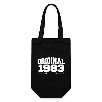 Original 1983 | Geburtstagsgeschenk 1983 - Geschenkbeutel für Flaschen - Schwarz - Vorne