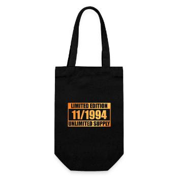 30th Anniversary Limited Edition - ꝏ Supply 11/1994 - Gift Bag for Bottles - black - Front