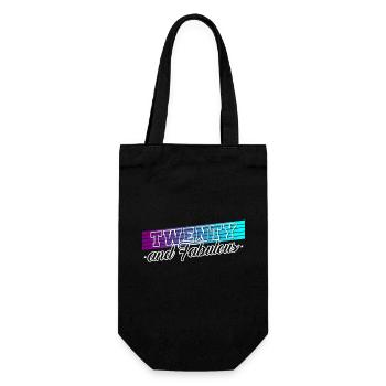 20. Geburtstag Geschenk Geburtstagsspruch 20 Jahre - Geschenkbeutel für Flaschen - Schwarz - Vorne