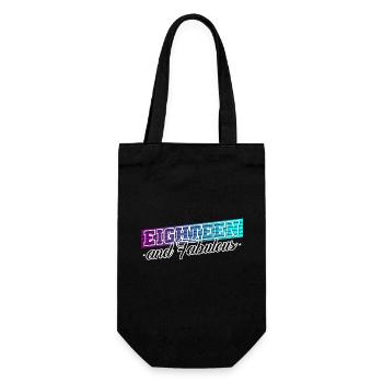 18 Cadeau D’anniversaire Citation D’anniversaire 18 Ans - Sac à bouteille - noir - Devant