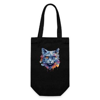 Chat - Sac à bouteille - noir - Devant