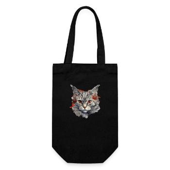 Chat - Sac à bouteille - noir - Devant