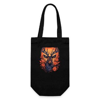 Cerf - Sac à bouteille - noir - Devant