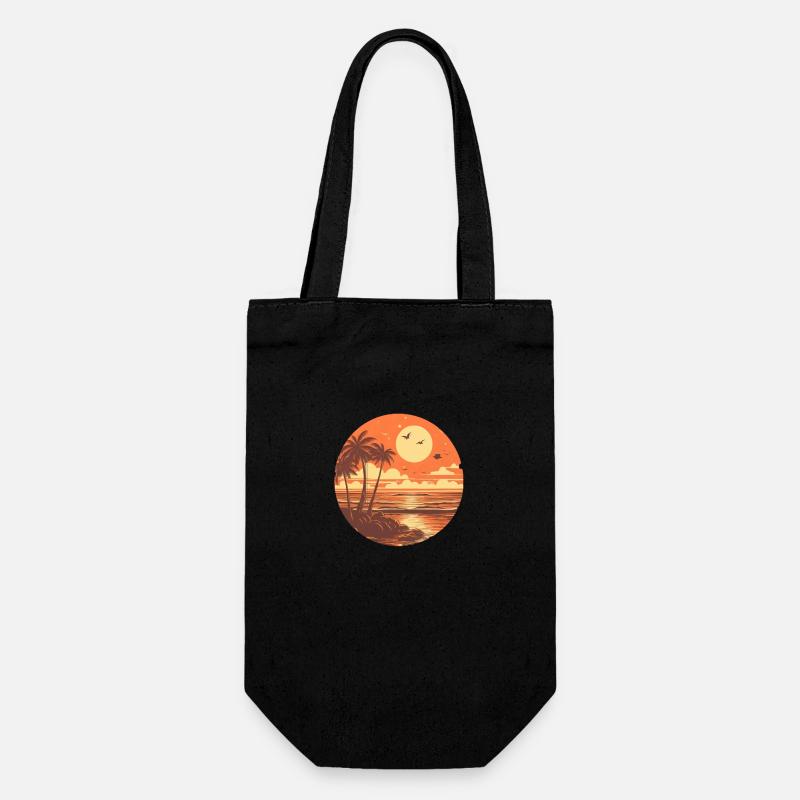 Plage - Sac à bouteille - noir