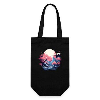 Paysage - Sac à bouteille - noir - Devant