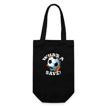 Balle de football - Quelle sauvegarde! - Sac à bouteille - noir - Devant