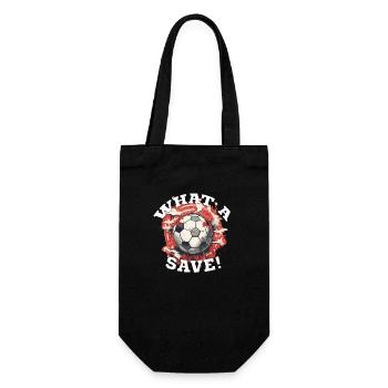 Balle de football - Quelle sauvegarde! - Sac à bouteille - noir - Devant