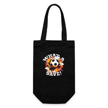 Balle de football - Quelle sauvegarde! - Sac à bouteille - noir - Devant