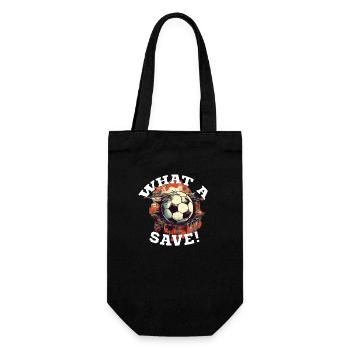 Balle de football - Quelle sauvegarde! - Sac à bouteille - noir - Devant