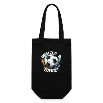 Balle de football - Quelle sauvegarde! - Sac à bouteille - noir - Devant