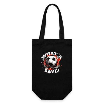 Balle de football - Quelle sauvegarde! - Sac à bouteille - noir - Devant