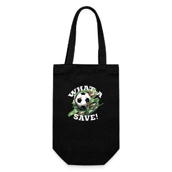 Balle de football - Quelle sauvegarde! - Sac à bouteille - noir - Devant