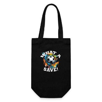 Balle de football - Quelle sauvegarde! - Sac à bouteille - noir - Devant