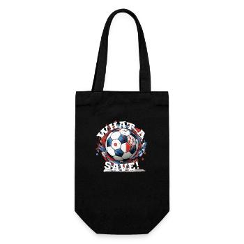 Balle de football - Quelle sauvegarde! - Sac à bouteille - noir - Devant